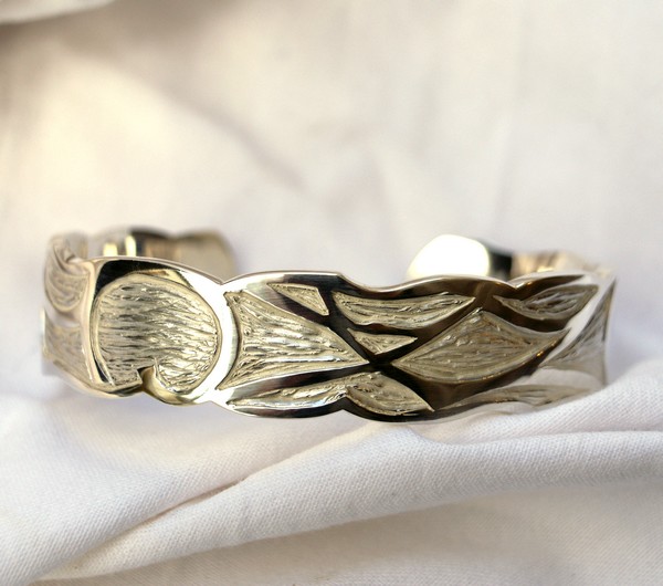 Bracelet rigide en argent